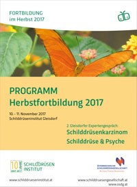 Herbstfortbildung 2017 im Schilddrueseninstitut